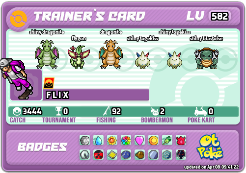 F L I X Card otPokemon.com