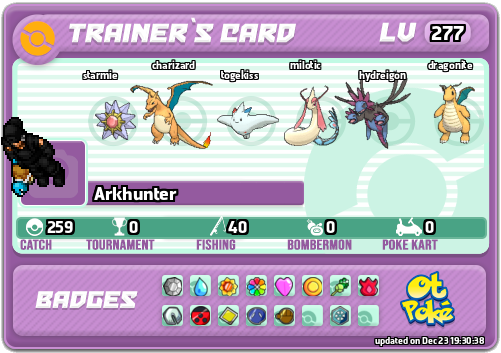 Arkhunter Card otPokemon.com