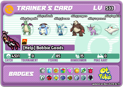 [Help] Bobbie Goods Card otPokemon.com