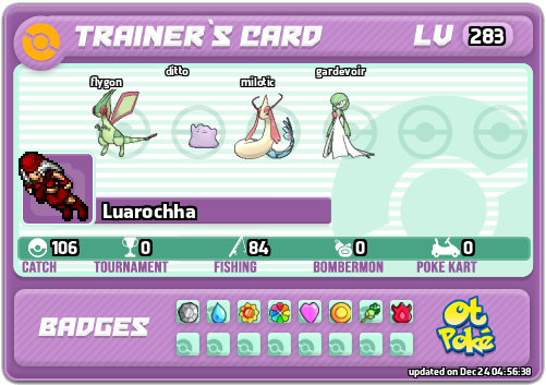 Luarochha Card otPokemon.com