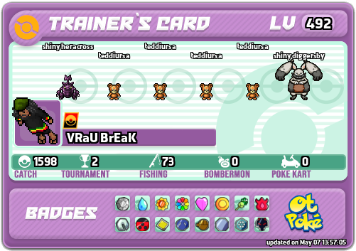 VRaU BrEaK Card otPokemon.com