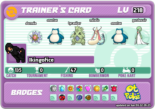 Ikingofice Card otPokemon.com