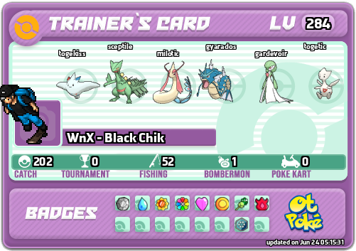 WnX - Black Chik Card otPokemon.com