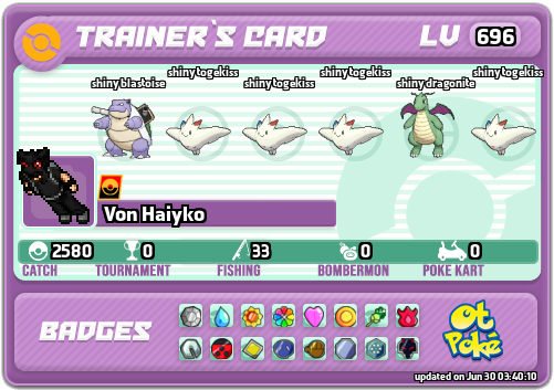 Von Haiyko Card otPokemon.com