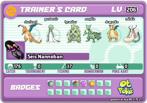 Seis Nannoban Card otPokemon.com