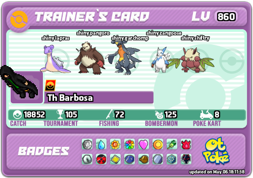 Th Barbosa Card otPokemon.com