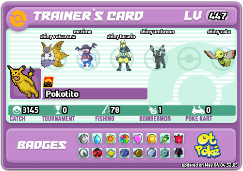 Pokotito Card otPokemon.com