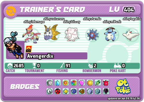 Avengerdix Card otPokemon.com
