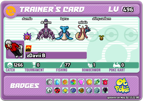 zDavii B Card otPokemon.com