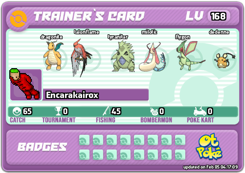 Encarakairox Card otPokemon.com
