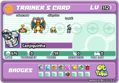 Canjiquinha Card otPokemon.com