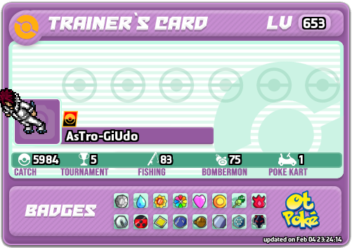 AsTro-GiUdo Card otPokemon.com