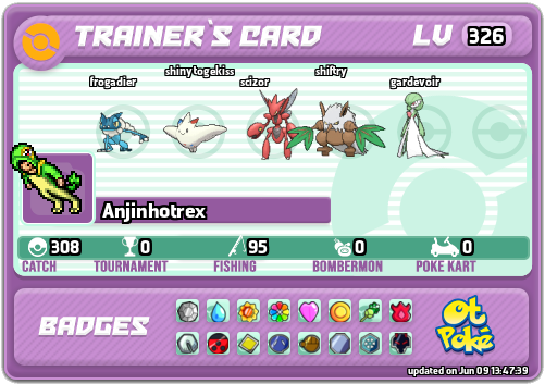 Anjinhotrex Card otPokemon.com