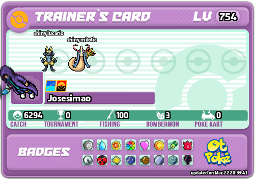 Josesimao Card otPokemon.com