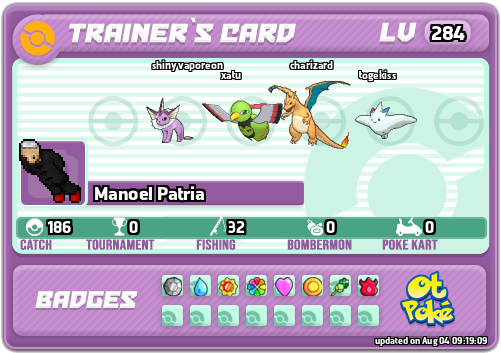 Manoel Patria Card otPokemon.com