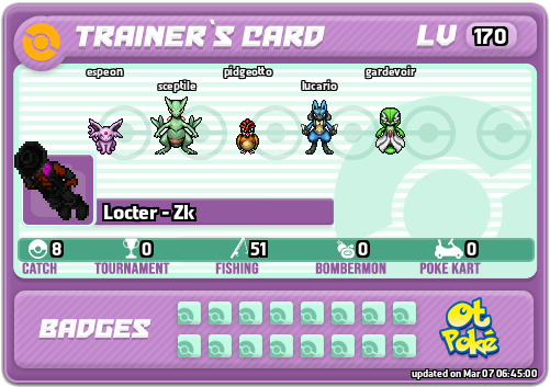 Locter - Zk Card otPokemon.com
