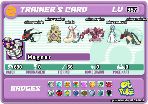 M a g n a r Card otPokemon.com