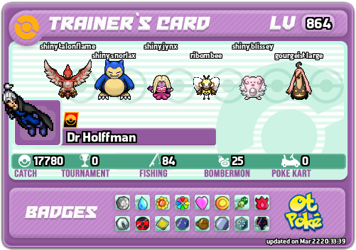 Dr Holffman Card otPokemon.com