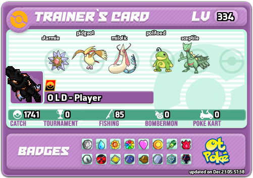 O L D - Player Card otPokemon.com