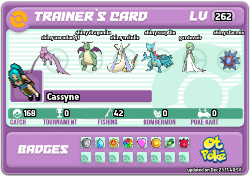 Cassyne Card otPokemon.com