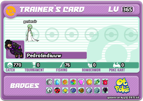 Pedrolindiuuw Card otPokemon.com