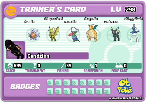 Gandzinn Card otPokemon.com