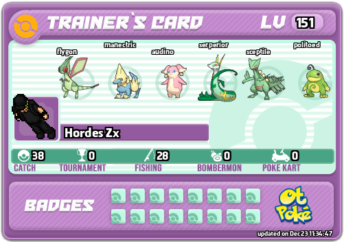 Hordes Zx Card otPokemon.com