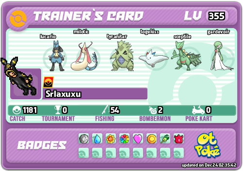 Srlaxuxu Card otPokemon.com