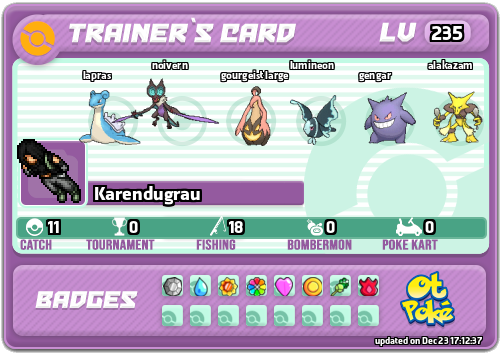 Karendugrau Card otPokemon.com