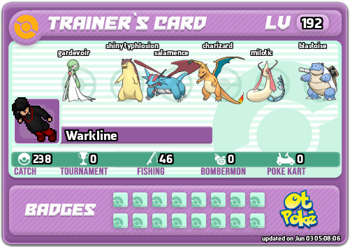 Warkline Card otPokemon.com