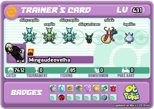 Mingaudeovelha Card otPokemon.com