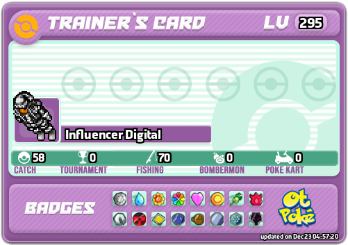 Influencer Digital Card otPokemon.com