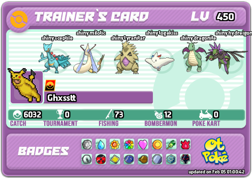 Ghxsstt Card otPokemon.com