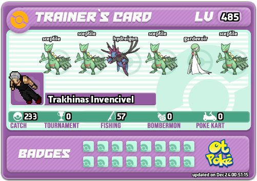 Trakhinas Invencivel Card otPokemon.com