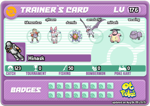 Hinask Card otPokemon.com
