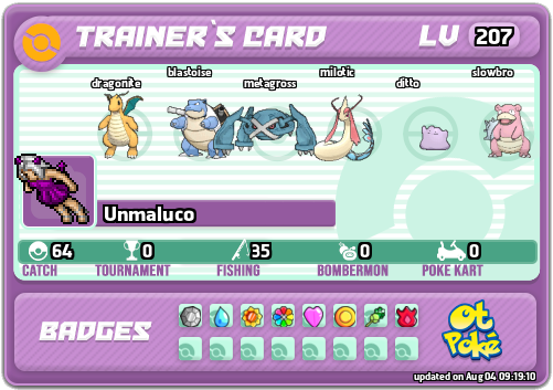 Unmaluco Card otPokemon.com