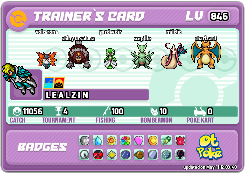 L E A L Z I N Card otPokemon.com