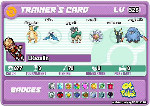 LKazalin Card otPokemon.com