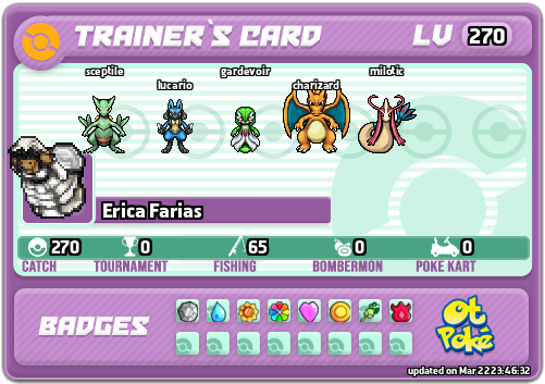 Erica Farias Card otPokemon.com