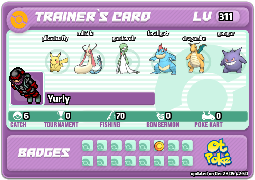 Yurly Card otPokemon.com