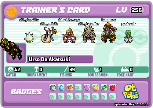 Urso Da Akatsuki Card otPokemon.com
