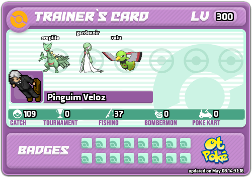 Pinguim Veloz Card otPokemon.com