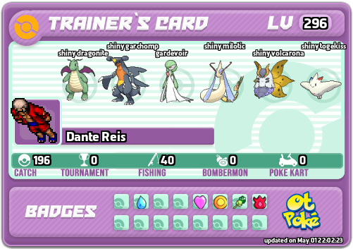 Dante Reis Card otPokemon.com