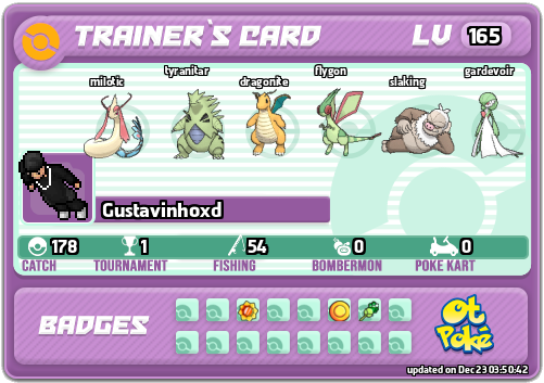 Gustavinhoxd Card otPokemon.com