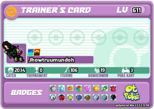 Jhowtruumundoh Card otPokemon.com