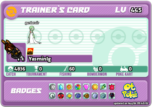 Yasminlg Card otPokemon.com