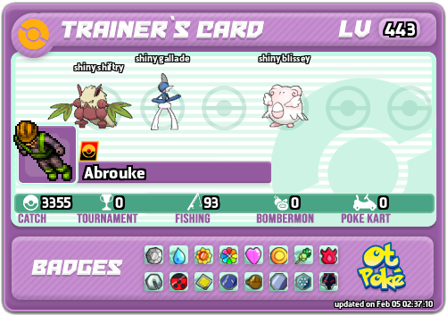 Abrouke Card otPokemon.com