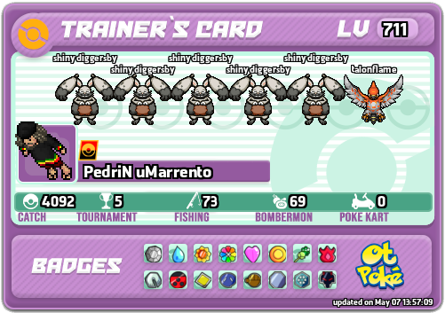 PedriN uMarrento Card otPokemon.com
