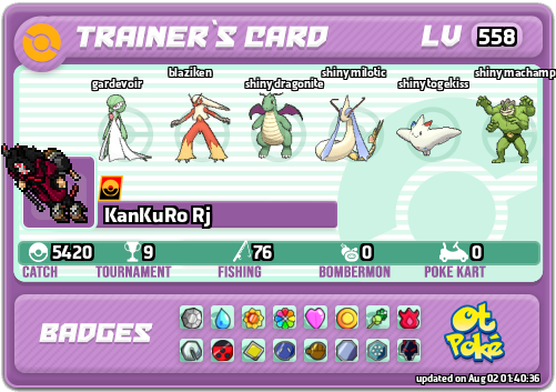 KanKuRo Rj Card otPokemon.com