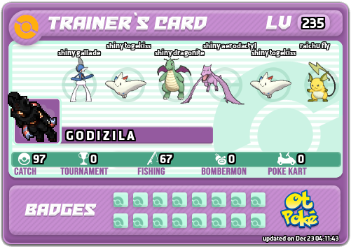 G O D I Z I L A Card otPokemon.com